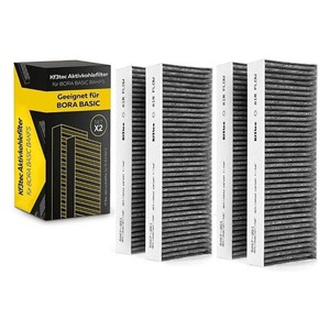 Filtre à charbon actif Bora 340x123x42mm pour la purification de l'air des hottes de cuisine Bora Basic - Product Image 1
