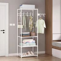 Gran oferta, soporte para ropa, colgador portátil, tienda de ropa, trípode de almacenamiento, estante para colgar ropa para dormitorio