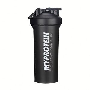 600Ml Arc-Shaped Pp Shaker Handle Direct Drinking Gym Thermal Feature Easy Clean Protein Powder Cup Bottom Plastic <b>Drinkware</b> - Product Image 1