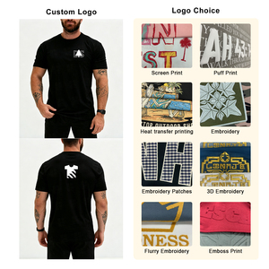Disponibili <span class=keywords><strong>T</strong></span>-Shirt Nere Personalizzate di Alta Qualità, 100% Cotone, 230 Grammi, Vestibilità Regolare Unisex, con Logo Stampato, Vendita all'Ingrosso - Product Image 6