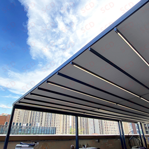 Accesorios para <span class=keywords><strong>Pérgola</strong></span> Retráctil Motorizada de Gran Tamaño, Piezas de Aluminio para <span class=keywords><strong>Pérgola</strong></span>, Repuestos para <span class=keywords><strong>Pérgola</strong></span> - Product Image 5