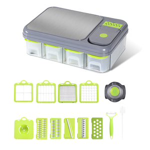 Multifunctional Manual Stainless Steel <b>Vegetable</b> Slicer Dicing Cutter Kitchen <b>Tool</b> Sustainable - Product Image 2