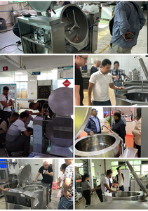 เตาไฟฟ้าแบบเอียงสำหรับอุตสาหกรรม ทำจากสแตนเลส อุปกรณ์ทำอาหารสำหรับร้านอาหาร โรงแรม และครัวจัดเลี้ยง - Product Image 4