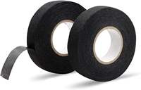 12 rouleaux, 1 paquet de ruban adhésif pour faisceau de câbles, 19 mm x 25 m, tissu en coton non tissé, ruban pour faisceau de câbles pour la protection des câbles des moteurs automobiles