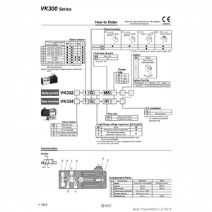Válvula solenoide SMC Pneumatics para aplicaciones de control - Product Image 1