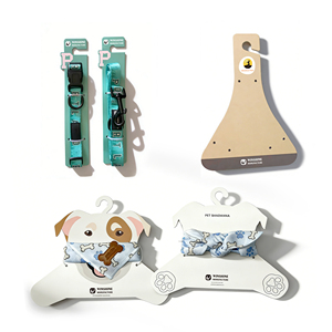 Accessoires de boutique pour chiens : Emballage en carton pour harnais et gilet pour chiot, assorti au collier et à la laisse, carte personnalisée de créateur - Product Image 5