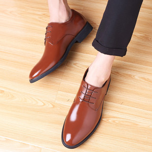 <span class=keywords><strong>Scarpe</strong></span> Eleganti da Uomo Classiche per Affari Casual Lavoro Matrimonio Alla Moda con Lacci <span class=keywords><strong>e</strong></span> Suola per Primavera <span class=keywords><strong>e</strong></span> Inverno - Product Image 5