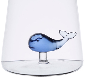 เหยือกแก้วใส่น้ำชา<span class=keywords><strong>ท</strong></span>ำจากน้ำเย็นใสรูปปลาวาฬ3D งานตามสั่ง - Product Image 3