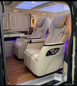 Asiento Automático Deslizante de Cuero VIP de Lujo con Calefacción Eléctrica y Masaje para Furgoneta de Conversión, Limusina, MPV, Autocaravana, Camper Van - Product Image 4