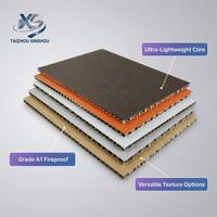 Panneau sandwich en aluminium durable 6063 T5, résistant à l'humidité, pour plafond suspendu, adapté aux hôpitaux et aux écoles