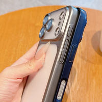 Coque de téléphone anti-rayures en PC couleur originale avec électroplaqué mat pour Oppo, avec des caractéristiques antichoc et étanches