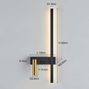 Odern-Lámpara de pared resistente a altas temperaturas, para todas las estaciones - Product Image 6