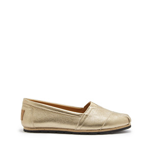 Alpargatas Chukka para Mujer, Cuero Dorado - Product Image 2