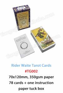 Cartas de <span class=keywords><strong>Tarot</strong></span> grandes doradas con libro con impresión personalizada en Demend - Product Image 2