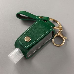 Wholesale <b>Mini</b> Portable 30Ml Travel Spray <b>Bottle</b> UV Sanitizing Leather Hand Holder Keychain - Product Image 6