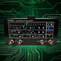 PVA560 Preamplifier Tegangan Presisi Tinggi dengan Kebisingan Rendah untuk Deteksi Sinyal Lemah Pengganti SR560 Penguat Sinyal