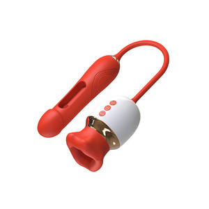 First Kiss 2nd Generation Chupar <span class=keywords><strong>la</strong></span> <span class=keywords><strong>lengua</strong></span> Lamiendo Hollow Tapping Dispositivo <span class=keywords><strong>de</strong></span> vibración Herramienta <span class=keywords><strong>de</strong></span> masturbación femenina Masaje Sexo Masculino - Product Image 3