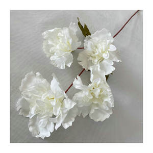 Bouquet <span class=keywords><strong>de</strong></span> mariage artificiel-Fleurs <span class=keywords><strong>de</strong></span> soie blanches personnalisables Arrangements floraux décoratifs pour chapelle <span class=keywords><strong>de</strong></span> mariage et plafond d'hôtel - Product Image 4
