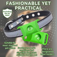 Pendentif Calmante pour Chats et Chiens, 60 Jours de Phéromones à la Lavande, Anti-Anxiété, Breloque de Collier Étanche, Vente en Gros, Personnalisation OEM