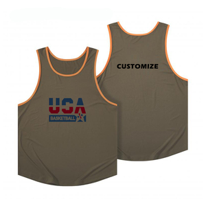 OEM Wholesale High Quality Quick Dry Eco-Friendly Breathable 100% Polyester Men Sleeveless Workout Made in Pakistan - Product Image 1