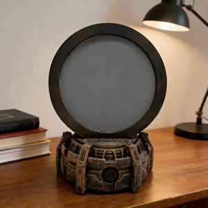 Lampe de nuit 3D Stargate Atlantis, modèle en résine, peinte à <span class=keywords><strong>la</strong></span> main, LED, ornement de bureau, décoration de chambre à coucher, cadeau pour <span class=keywords><strong>la</strong></span> maison - Product Image 3