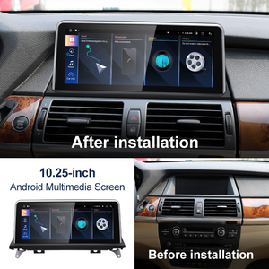 STWEI Nouveau X5 E70 X6 E71 AUTO Lecteurs multimédias de voiture UI ID8 Auto CCC CIC Unité principale CarPlay Bluetooth sans fil GPS Navigation - Product Image 2