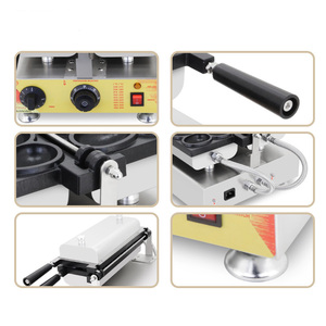Máquina Comercial Eléctrica para Hacer Waffles Coreanos con Forma de Huevo Sonriente, Placa Antiadherente, Equipo para Snacks en Oferta - Product Image 5