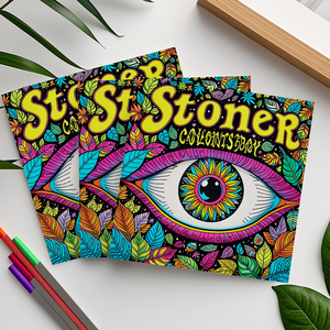 Libro da Colorare Psichedelico per Adulti, Libro Artistico con Occhi Psichedelici, Libro Creativo per Adulti per il Rilassamento - Product Image 6