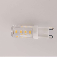 Ampoule LED G9 220V 3W, type maïs, à économie d'énergie, pour lustre résidentiel, mini ampoule G9, lampe domestique, ampoules de type maïs