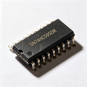 SN74HC595DR ชิฟต์รีจิสเตอร์แบบอนุกรม 8 บิต พร้อมแลตช์ 2.0V-6.0V SOIC-16 SMD IC - Product Image 1