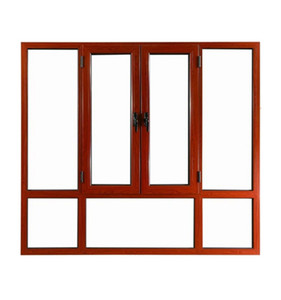 Double en fibre de verre en aluminium à battants pour fenêtres en aluminium à rupture de pont thermique fenêtres à battants - Product Image 1