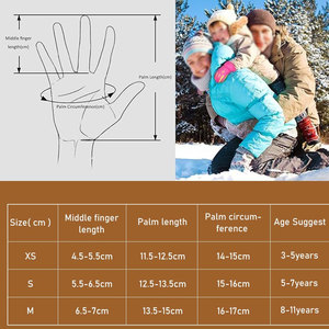 Gants de ski d'hiver pour hommes, imperméables et isolés, pour activités de plein air, fabrication OEM disponible, gants de ski de bonne qualité - Product Image 6