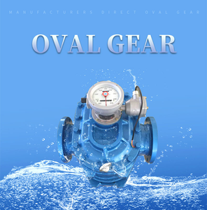 高精度ステンレスアスファルトディーゼル灯油重油メカニカルディスプレイogm楕円形ギア流量計円形ギア付き - Product Image 2