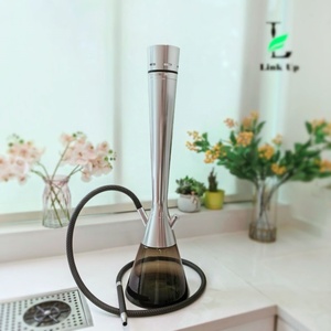 Luxury Original 75cm Premium Por-sche Degsign 2.1 <b>Hookah</b> Set Stainless Steel Party Club Beach Camping Rooftop Stylish Shisha - Product Image 6