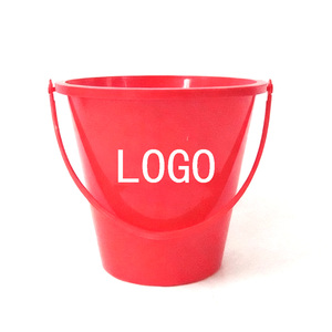 Individuelles Logo Kinder-Sandkasten Sommer-Strandspielzeug Wasser-Sand Kleiner Plastik-Eimer für den Strand Großpackung - Product Image 3