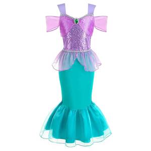 Disfraz de Princesa para Niñas, Disfraz de Sirena para Carnaval, Cumpleaños, Halloween, Navidad, Disfraz Infantil de Película de Televisión - Product Image 2