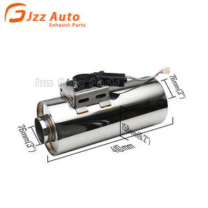 Système d'Échappement de Voiture Silencieux Central en Acier Inoxydable avec Vanne Électrique Entrée de 3 Pouces Corps de 6,2 Pouces Résonateur Silencieux Valvetronic - Product Image 3