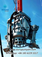 Pompe à boues de bassin haute performance et pompe submersible pour eaux usées, pour pompe à boues submersible pour dragage minier