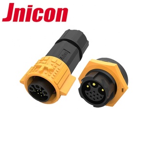 Jnicon производитель M19 3 + 9 Pin Мужской Женский Разъем для крепления панели светодиодный автомобильный водонепроницаемый разъем - Product Image 4