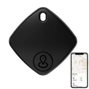 Mini traceur <span class=keywords><strong>GPS</strong></span> pour animaux de compagnie, <span class=keywords><strong>pendentif</strong></span> compatible avec la fonction Localiser de l'IOS, intelligent 4G, anti-perte, étanche IPX7, en plastique, localisateur en temps réel, vente en gros - Product Image 1