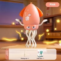 Poulpe Magique Dansant Électrique en Plastique, Jouet de Décompression pour Enfants, Induction Automatique, Évitement d'Obstacles