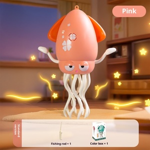 Pulpo de Plástico Eléctrico Mágico Danzante con Explosiones, Calamar de Descompresión, Inducción para Niños, Escape Automático, Evitación de Obstáculos - Product Image 6