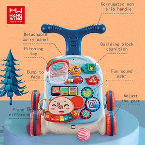 HW Toys 2023 New Born <span class=keywords><strong>Baby</strong></span> & Toddlers impara a spingere Walker gioca al tavolo di apprendimento educativo precoce giocattolo per passeggino musicale infantile - Product Image 2