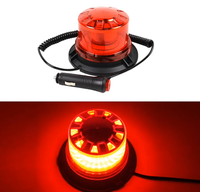 Nouveau 12V/24V LED rotatif feux de détresse clignotant Signal toit Ambulance camion stroboscope aimant monté voyant d'avertissement