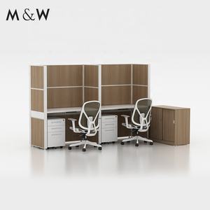 โต๊ะทำงานแบบโมดูลาร์8คน M & W โต๊ะผลิตเฟอร์นิเจอร์สองด้าน - Product Image 6