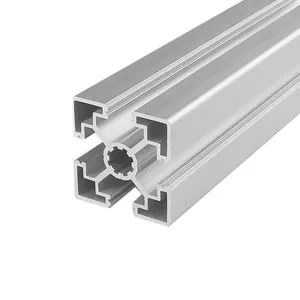 Fabbrica personalizzata 45x45 standard internazionale anodizzato 14545 T slot profili in alluminio telaio di estrusione per linea di produzione