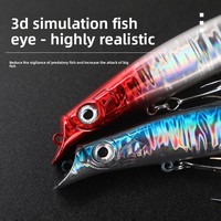 Le Brave Floating Minnow Trout, leurre artificiel dur 145cm/20g en ABS, simulation de lancer longue distance pour la pêche en eau douce