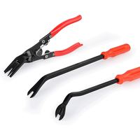 Kit de extracción automática de embellecedores para coche, alicates para quitar tapicería de coche, herramienta de extracción de sujetadores, juego de herramientas de palanca para guardabarros de Panel de puerta, 80 Uds.