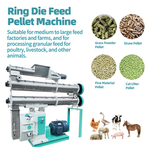 Pelletiseur portatif d'alimentation de productivité élevée pour le moteur 380v des industries d'alimentation animale de bétail de petites fermes pour la matière première de grain - Product Image 4