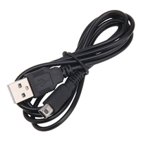 Câble de charge USB noir de 1,2 m, câble de synchronisation de données, câble d'alimentation pour Nintendo DSI/NDSI/3DS/3DS XL LL, accessoires de jeu